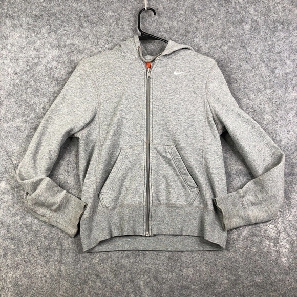 Nike The Athletic Department Adult Full Zip Gray Hoodie Sweatshirt Size Small - Picture 1 of 11
